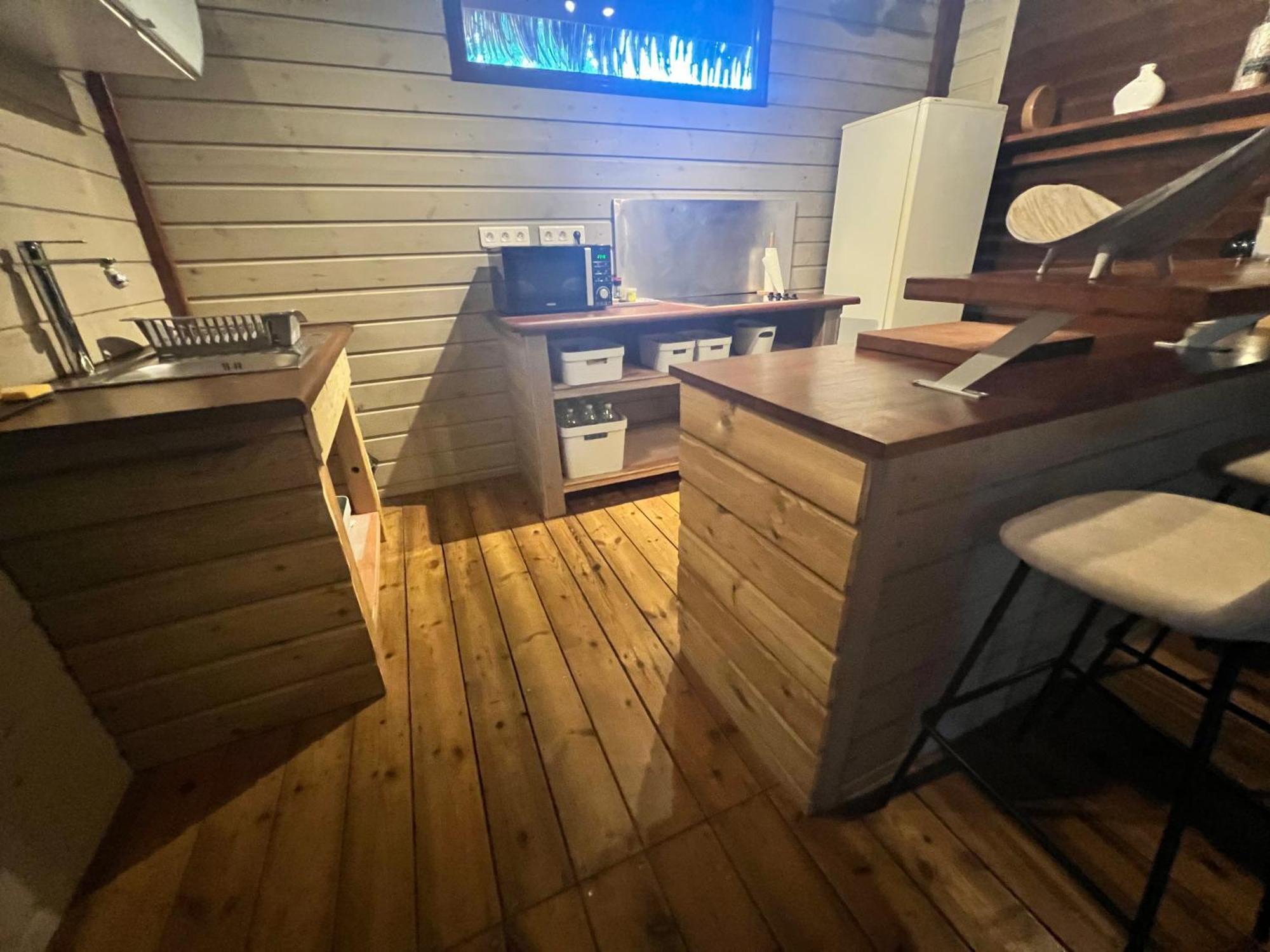 Eden Chalet, Spa Privatif 萨莱比梅 外观 照片